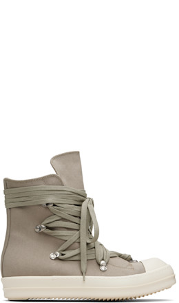 Gray Concordians Megalace Sneaks Sneakers - Rick Owens DRKSHDW