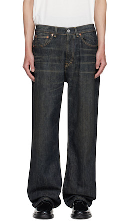 Navy Third Cut Jeans - OUR LEGACY