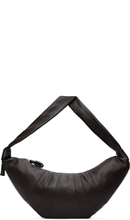Brown Large Croissant Bag - LEMAIRE