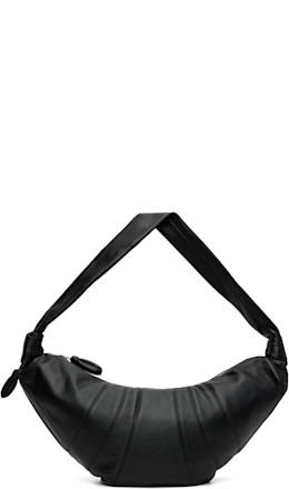Black Large Croissant Bag - LEMAIRE