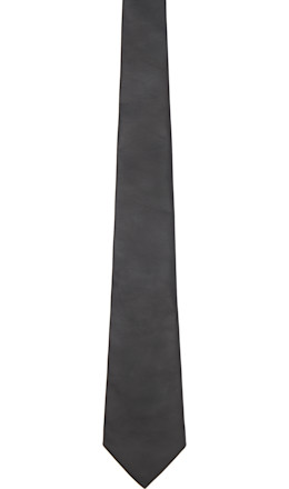 Brown Smooth Lambskin Tie - Bottega Veneta