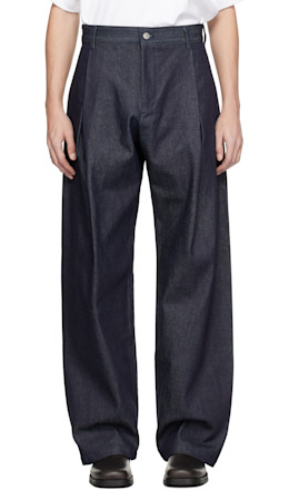 Navy 440 Bermuda Jeans