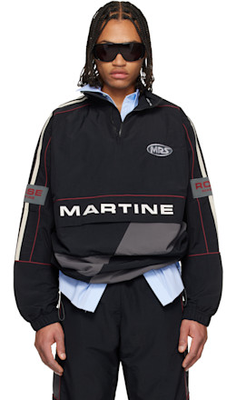 Black & Gray Hockey Track Jacket