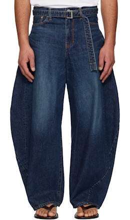 Blue Faded Jeans