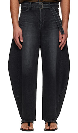 Black Faded Jeans
