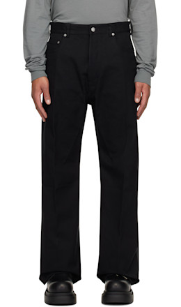 Black Concordians Geth Jeans - Rick Owens