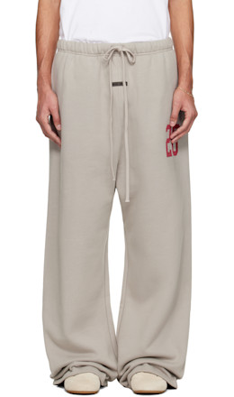 Gray Holiday Lounge Sweatpants
