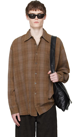 Brown Borrowed Shirt - OUR LEGACY