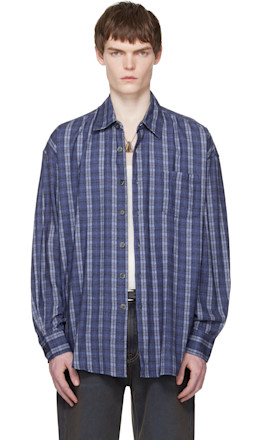 Blue Borrowed Shirt - OUR LEGACY