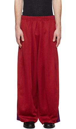 Red H.D. Track Pants - NEEDLES