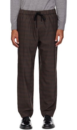 Brown Relaxed-Fit Trousers - MM6 Maison Margiela