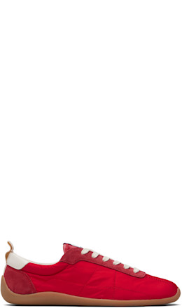 Red Kenzo Paris 'KENZO Striker' Low Top Sneakers - Kenzo
