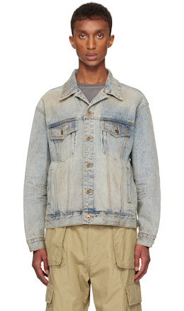 Blue Washed Denim Jacket - We11done