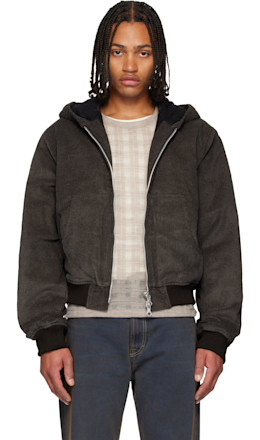 Brown Bank Jacket - OUR LEGACY