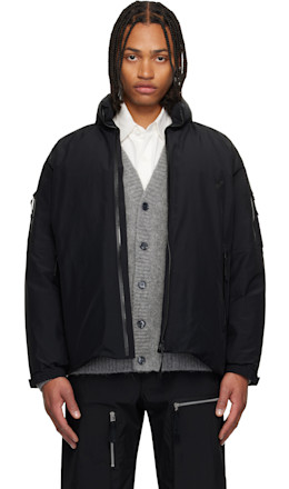 Black Goldwin Edition Doubler Layer GORE-TEX Down Jacket - Comme des Garçons Homme