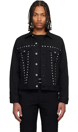 Black Studded Jacket - Black Comme des Garçons