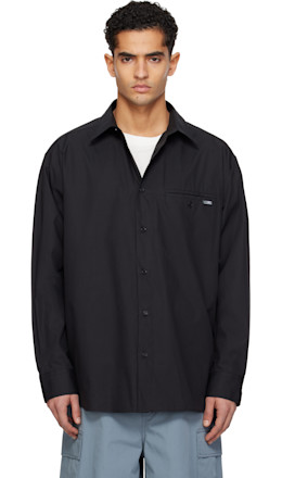 Black Cotton Shirt - MM6 Maison Margiela