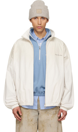 Off-White Logo Zipper Jacket - Acne Studios