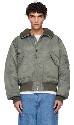 Khaki Drab ES Bomber Jacket - WTAPS