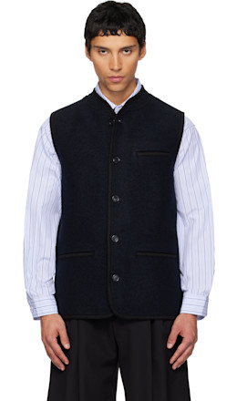 SSENSE Exclusive Navy Walker Vest - Rier
