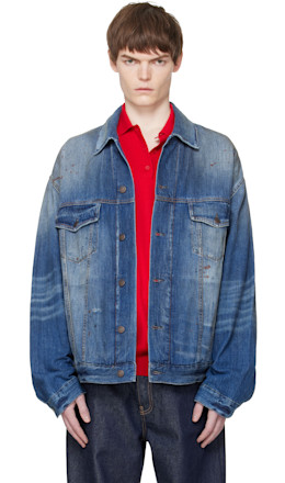 Blue Robert Trafalgar Denim Jacket - Acne Studios