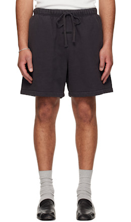 Black Signature Classic Sweat Shorts