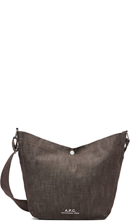 Brown Journal Satchel - A.P.C.