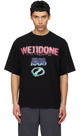 Black Spray '1506' T-shirt - We11done