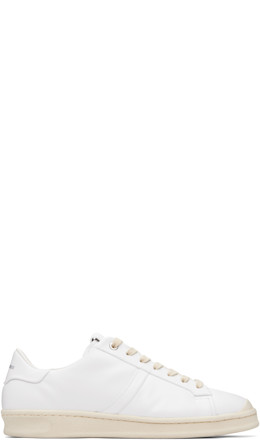 White Calfskin Sneakers