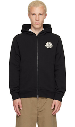 Black Zip Up Hoodie