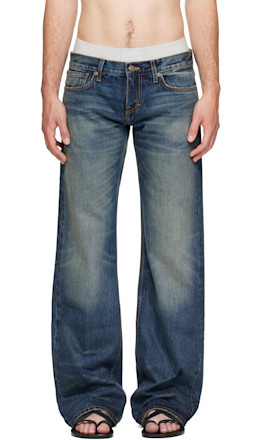 Indigo Bootcut Jeans