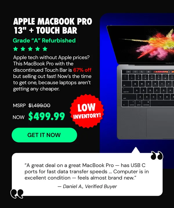 Apple MacBook Pro 13