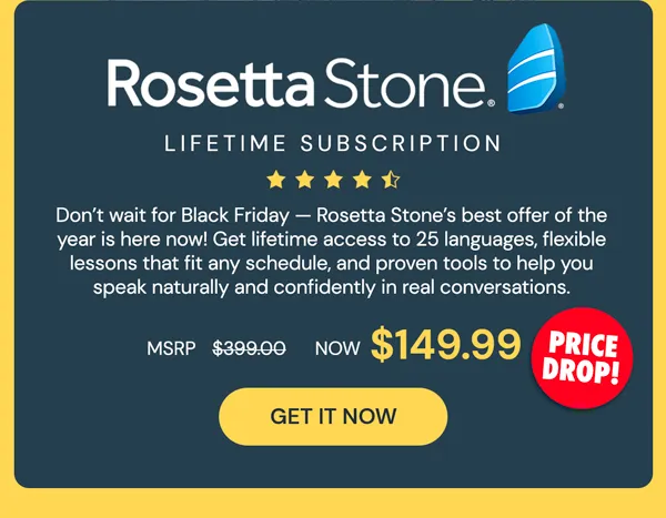 Rosetta Stone | Speak Like a Local