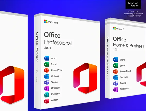 Microsoft Officel 2021 for Windows or Mac: Lifetime License