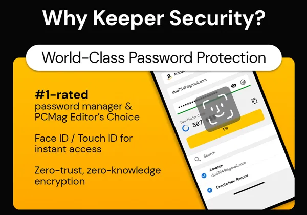 Keeper Security - Your Passwords Aren’t Safe… Until You See This Deal