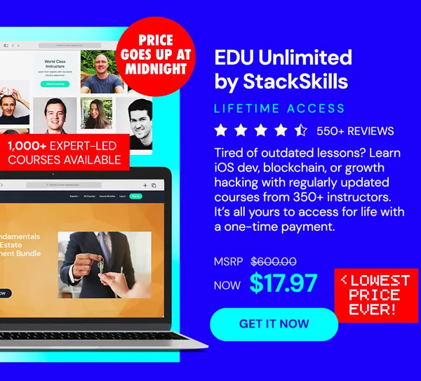 EDU Unlimited by StackSkills: Lifetime Access