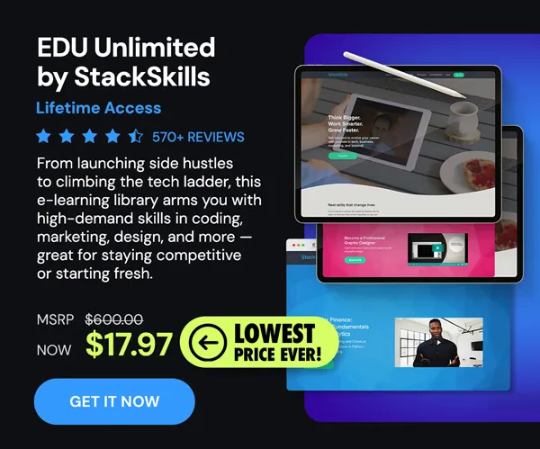 EDU Unlimited by StackSkills: Lifetime Access