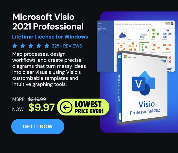 Microsoft Visio 2021 Professional: Lifetime License for Windows