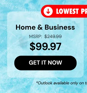 Microsoft Office 2024 Home & Business for Mac or PC Lifetime License