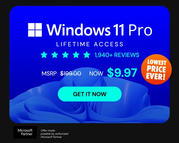 Microsoft Windows 11 Pro | Lifetime License