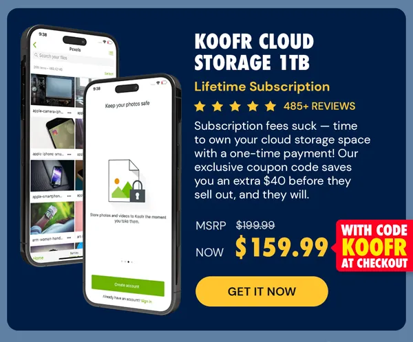 Koofr Cloud Storage: Lifetime Subscription (1TB)