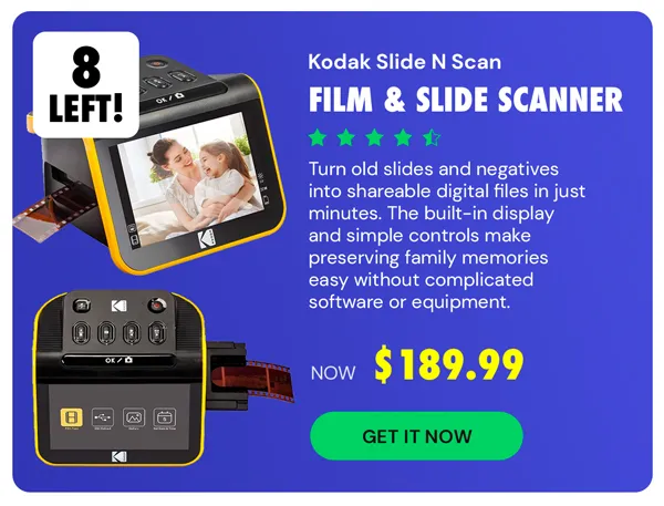 Kodak Slide N Scan Film & Slide Scanner