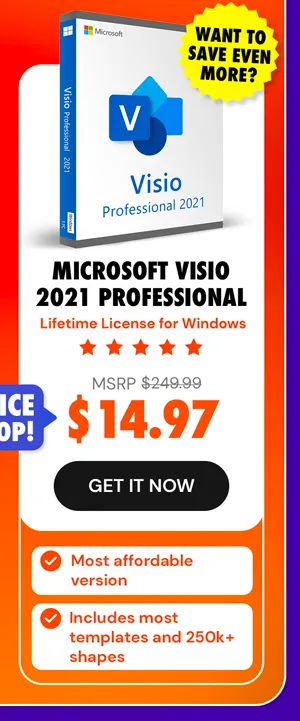Microsoft Visio Professional 2021: Lifetime License for Windows