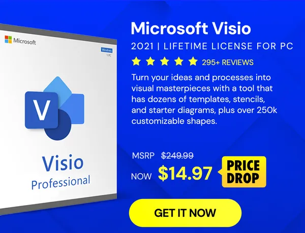 Microsoft Visio 2021 Professional: Lifetime License for Windows