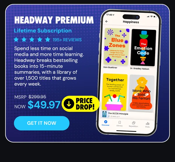 Headway Premium: Lifetime Subscription