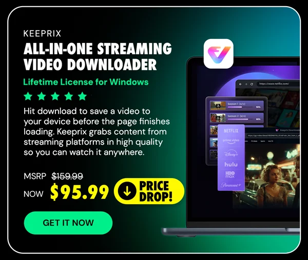 Keeprix All-in-One Streaming Video Downloader: Lifetime Subscription