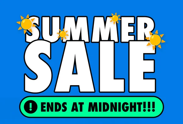 Summer Sale | Ends At Midnight!!!