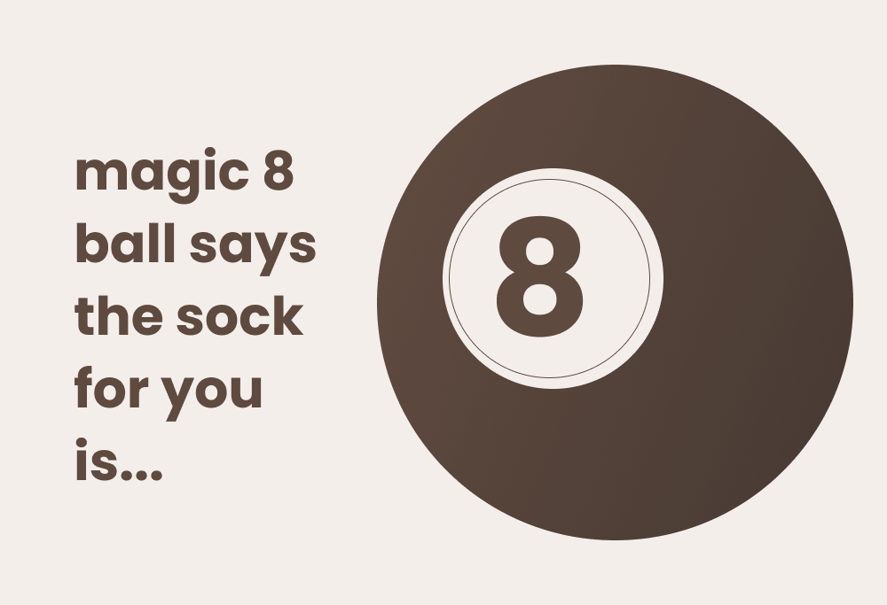 squid socks | magic 8 ball says the sock for you is...