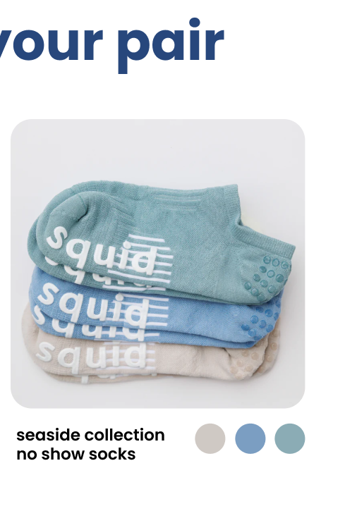 squid socks | shop the seaside collection (no show socks)