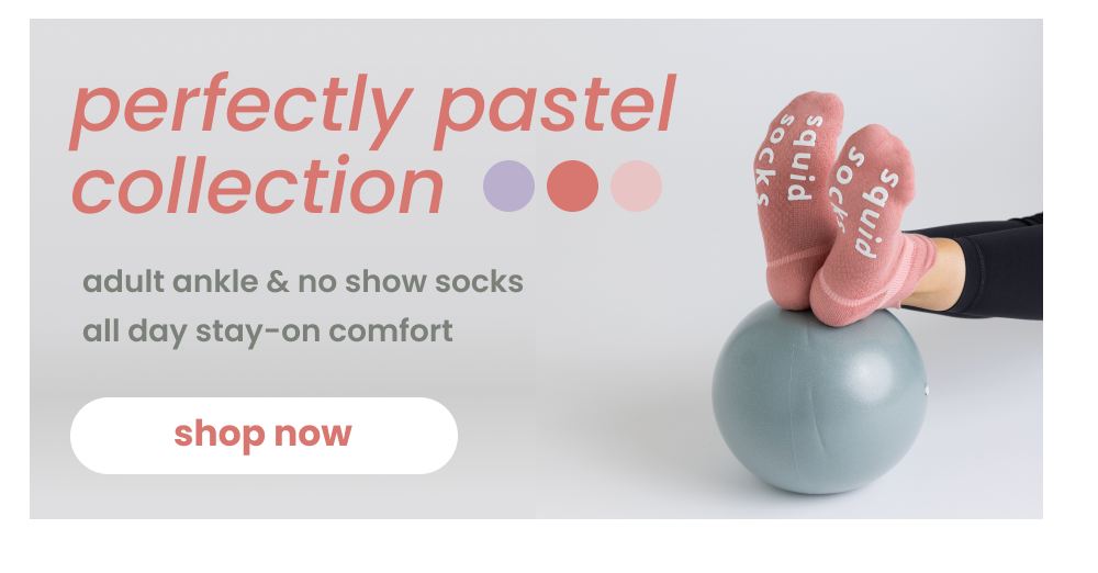 squid socks | shop the perfectly pastel collection